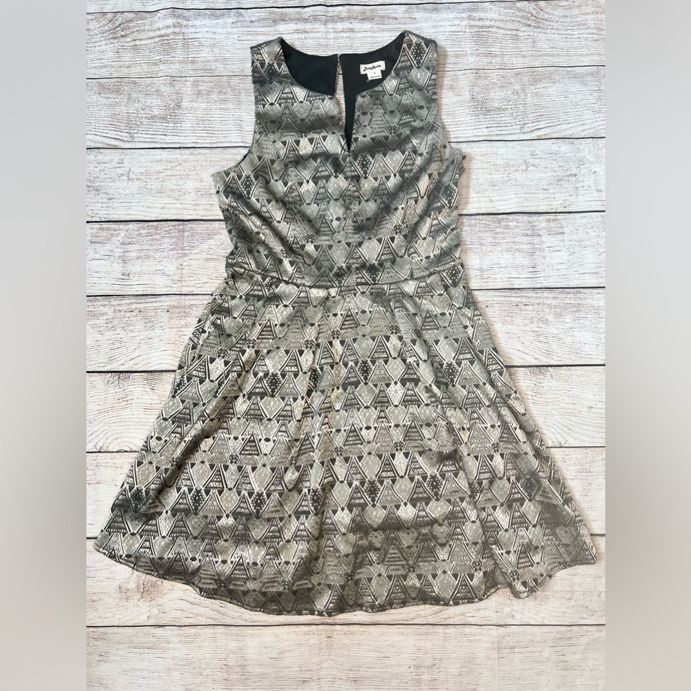 Silver dress from local boutique
